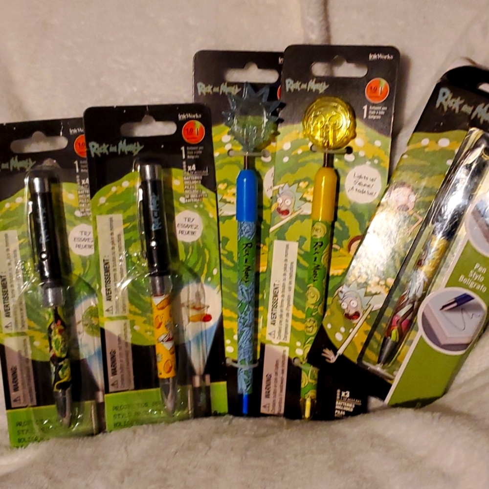Rick and Morty pens